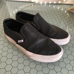 Black Slip on Vans